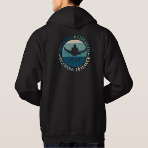 Sudadera Gimnasia masculina Carácter Fuerza Disciplina