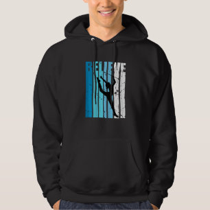 Sudadera Gimnasia Rítmica Retrocree en el Bastón Giratorio 