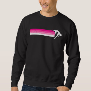 Sudadera gimnasia rítmica Twirling de bastón niña retro Bat