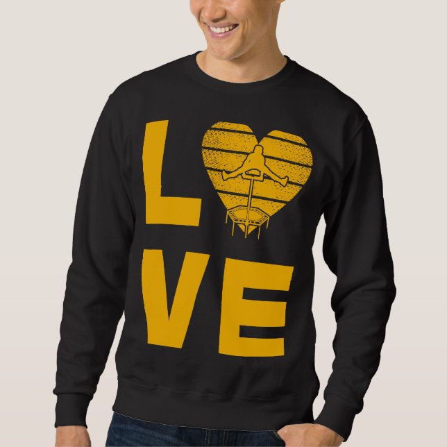 Sudadera Gimnasia Trampoline Saltando 13 (Anverso)