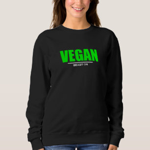 Sudadera Gimnasio de acondicionamiento físico vegano motiva