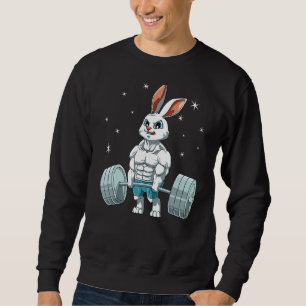 Sudadera Gimnasio De Halterofilia De Conejo Para Un Conejo