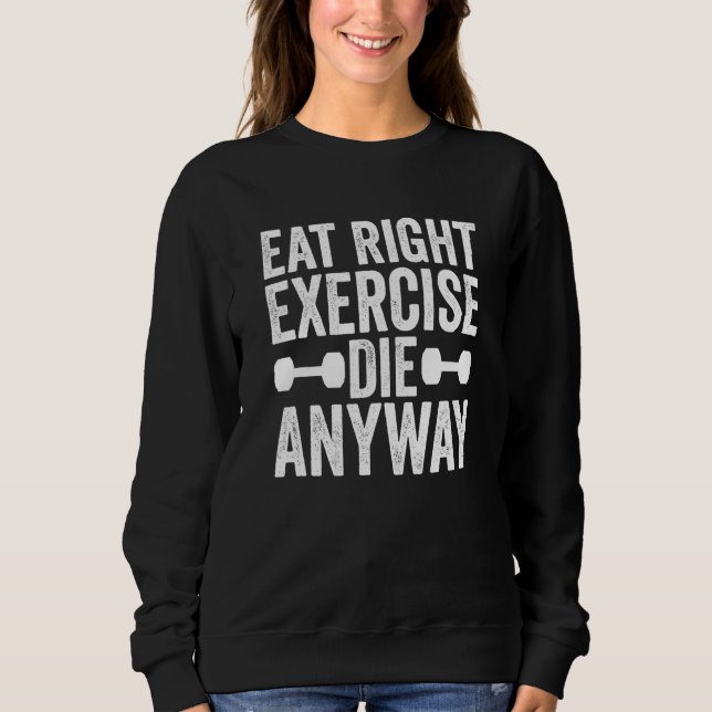Sudadera Gimnasio de levantamiento de pesas Ejercitarse Com (Anverso)