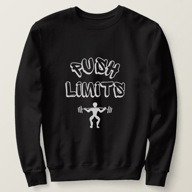 Sudadera Gimnasio de límites de inserción (Anverso del diseño)