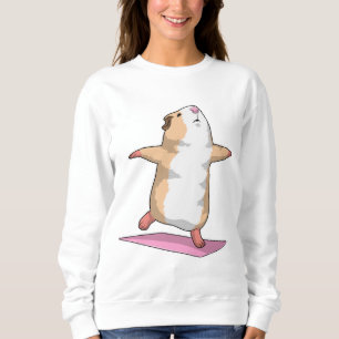 Sudadera Gimnasio de meditación de yoga para cerdos de Guin