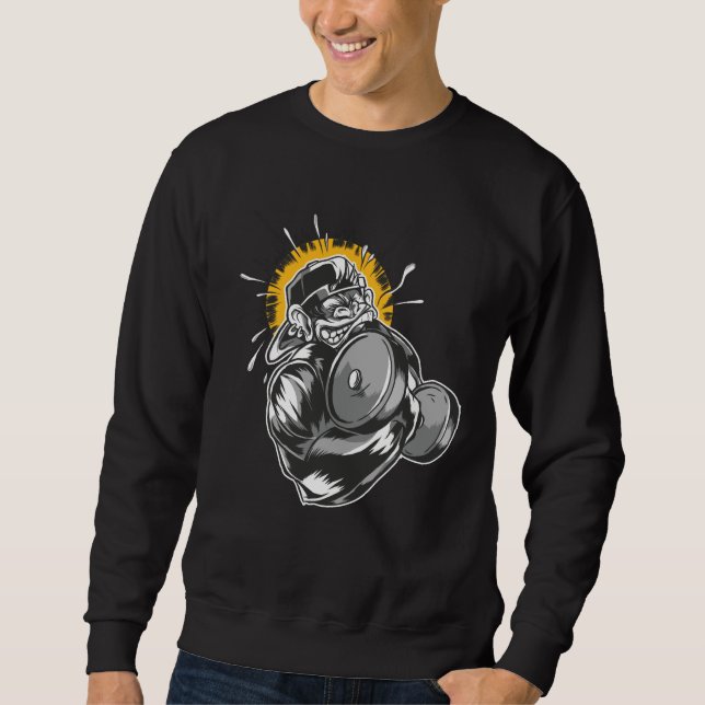 Sudadera Gimnasio de Mono  (Anverso)