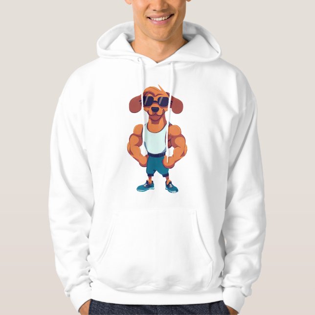 Sudadera Gimnasio de perro (Anverso)