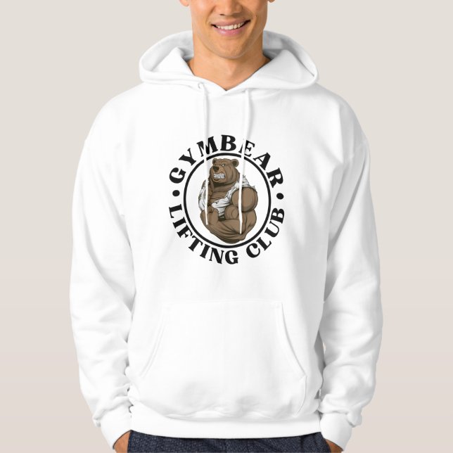Sudadera GIMNASIO LIFTING CLUB _Bodybuilding motivación de  (Anverso)