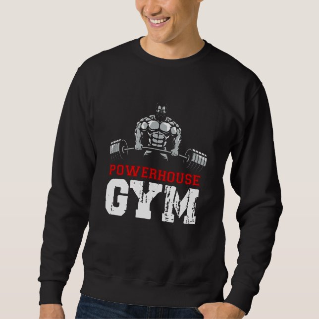 Sudadera Gimnasio Powerhouse (Anverso)