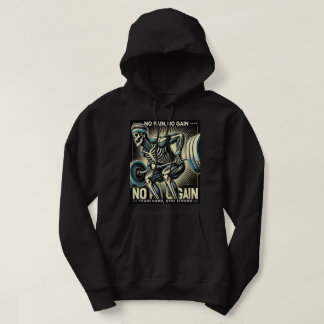 Sudadera Gimnasio y Fitness Skelton - Sin dolor sin gananci