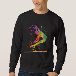 Sudadera Gimnasta en barras asimétricas niñas gimnasia artí