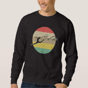Sudadera Gimnasta Gráfico Retro Gimnasia Acróbata Acrobátic