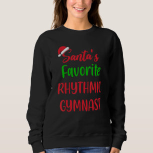 Sudadera Gimnasta rítmica favorita de Santa Gimnasia Chris