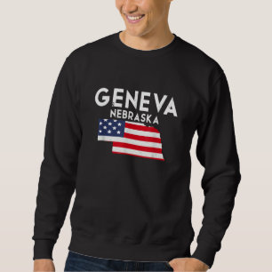 Sudadera Ginebra Nebraska Estados Unidos Estado América Via