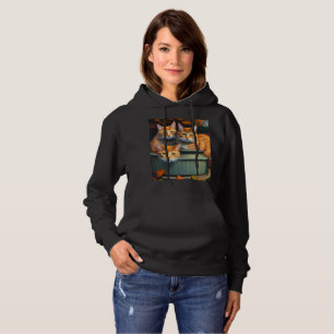 Sudadera Ginger Gats Pot Plants, Ladies Hoodie