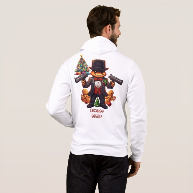 Sudadera Gingerbread Gangster (Reverso completo)