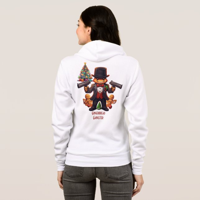Sudadera Gingerbread Gangster (Reverso completo)