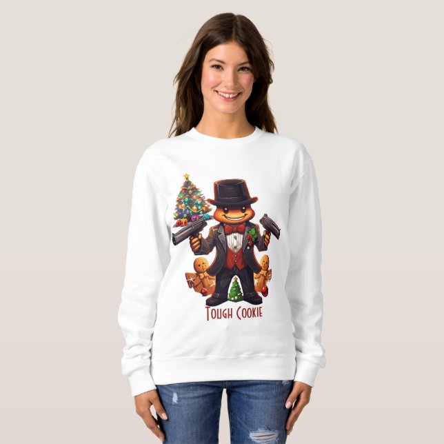 Sudadera Gingerbread Gangster (Anverso completo)