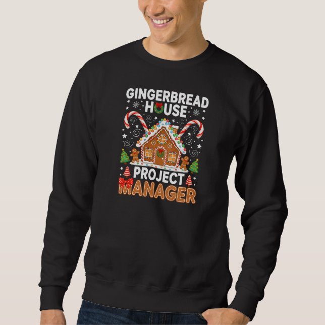 Sudadera Gingerbread House Project Manager (Anverso)