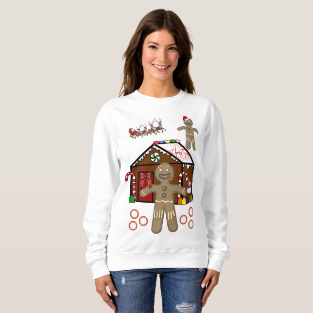 Sudadera Gingerbread Man (Anverso completo)