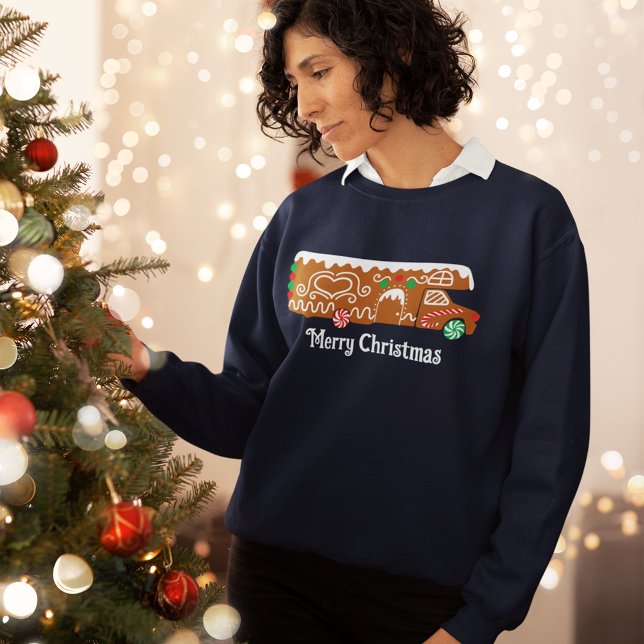 Sudadera Gingerbread RV Clase C Navidades de Camper Gráfico (Subido por el creador)