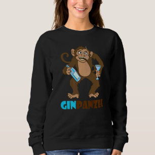 Sudadera Ginpanzee Gimpanzee Alcohol Beer Booze