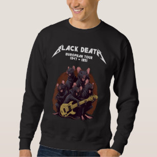 Sudadera Gira europea de la muerte negra Doctor de la peste