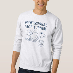 Sudadera Girador de Páginas Profesional - Amante Divertido