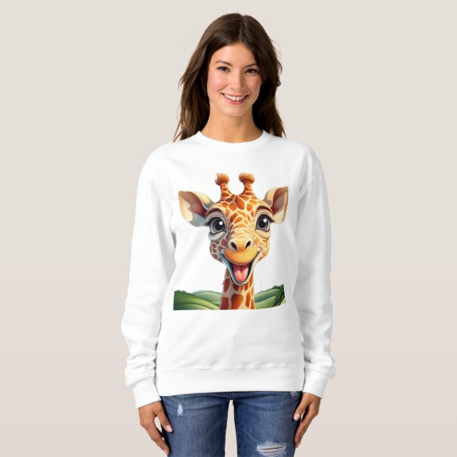 Sudadera Girafa sonriente (Anverso completo)