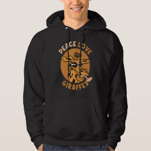 Sudadera Girafas de amor por la paz