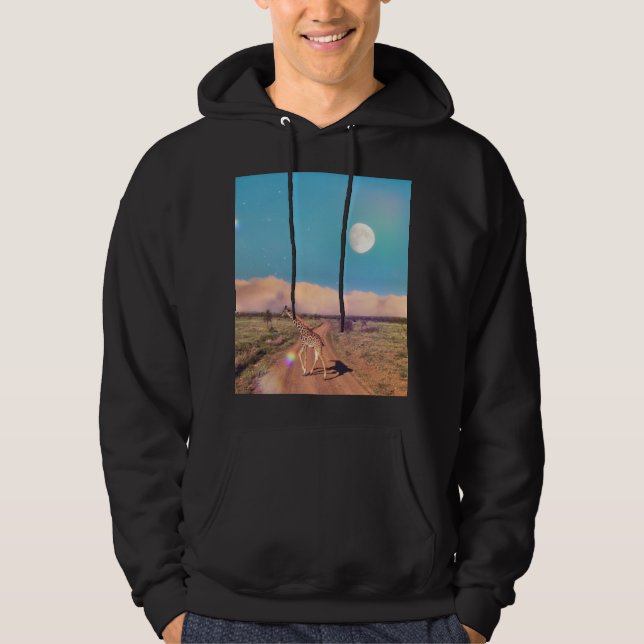 Sudadera Girafe En Serengeti - Luna Creciendo (Anverso)