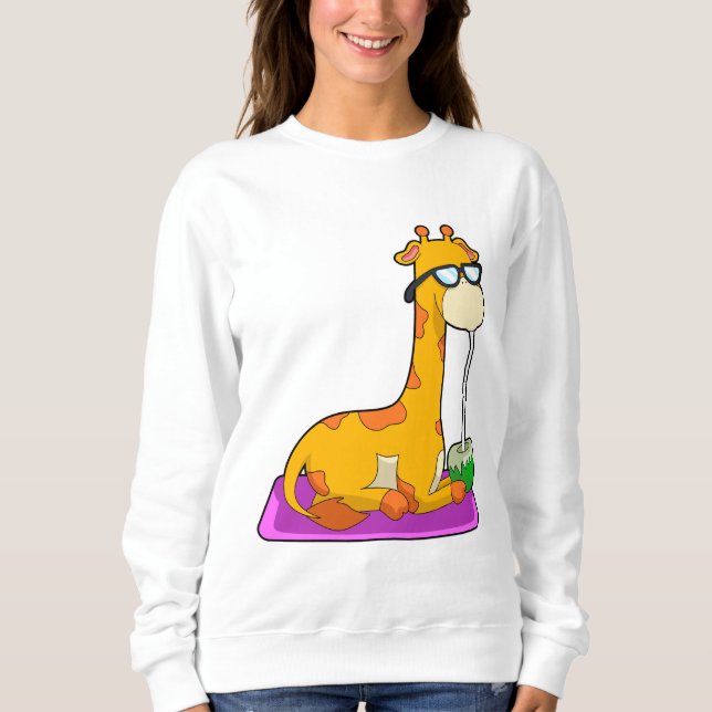 Sudadera Giraffe con coco (Anverso)