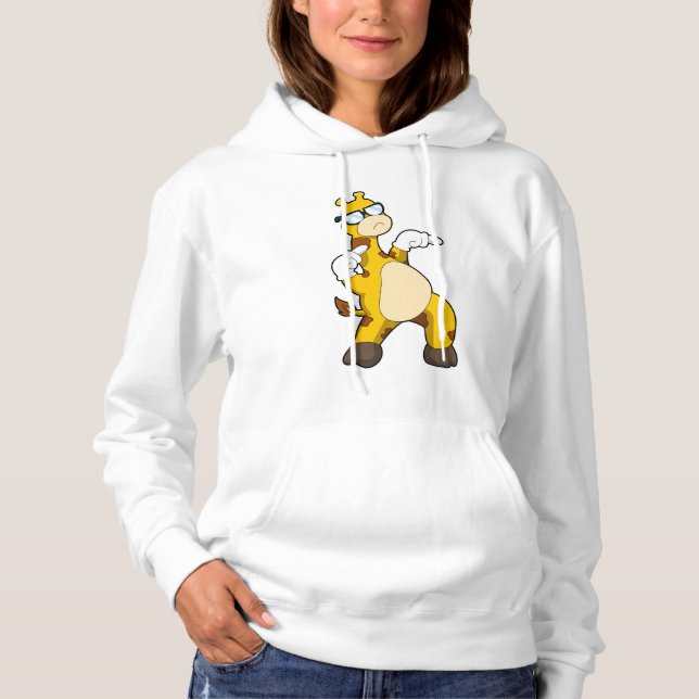 Sudadera Giraffe con gafas de sol (Anverso)