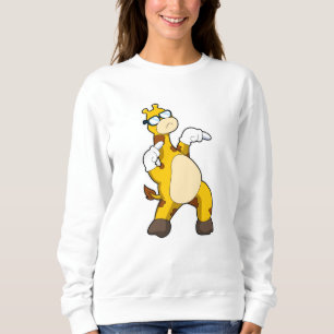 Sudadera Giraffe con gafas de sol