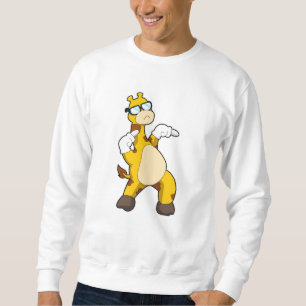 Sudadera Giraffe con gafas de sol