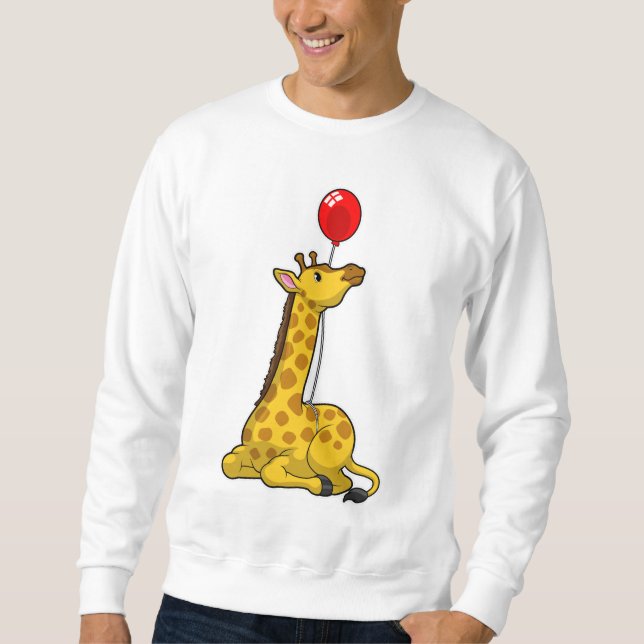 Sudadera Giraffe con globo (Anverso)