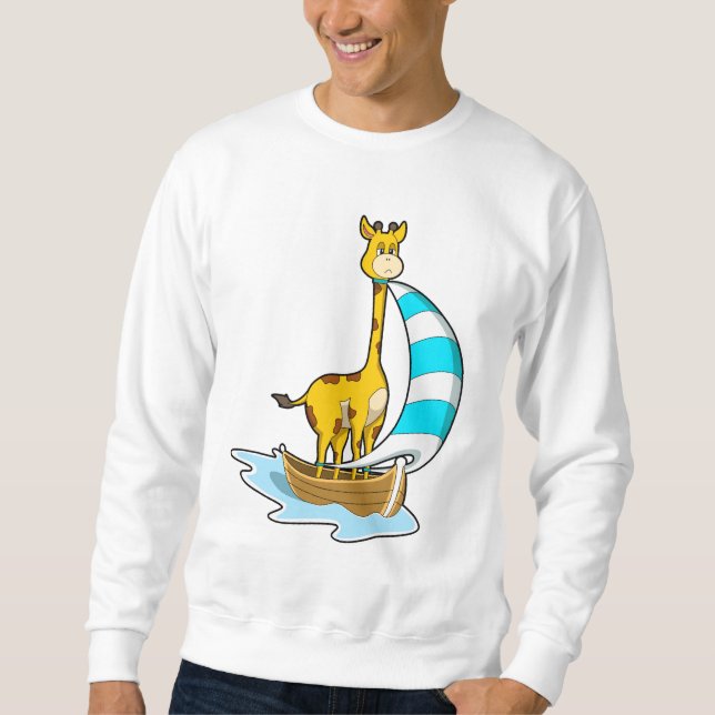 Sudadera Giraffe en barco de vela (Anverso)