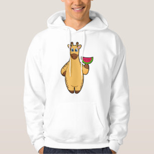 Sudadera Giraffe en comer con sandía
