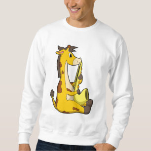 Sudadera Giraffe en la música con saxofón.PNG