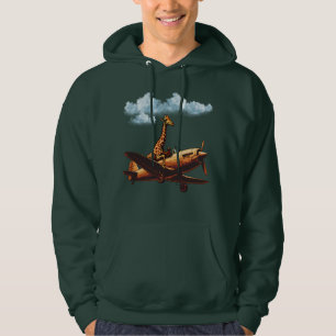 Sudadera Giraffe en un avión