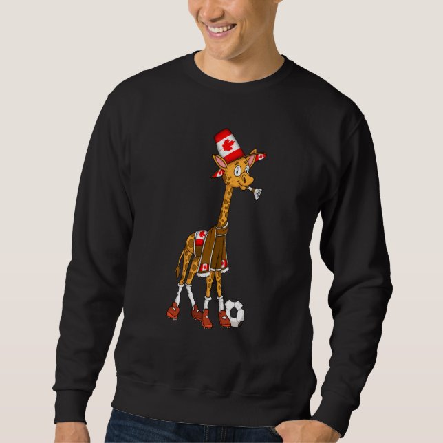 Sudadera Giraffe fan Canada (Anverso)