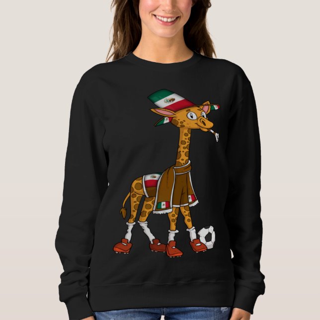 Sudadera Giraffe Fan Mexico (Anverso)