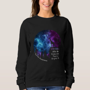 Sudadera Giraffe Suicidio Conciencia: Giraffe fuerte regalo