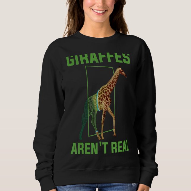 Sudadera Giraffes Arent Real (Anverso)