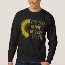 Sudadera Girasol de Conciencia sobre Salud Mental