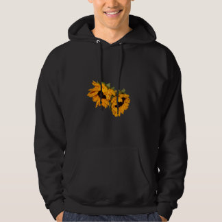 Sudadera Girasol en negro