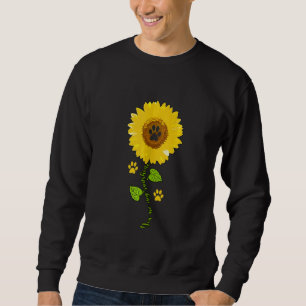 Sudadera Girasol Eres mi regalo de amante del perro y el ga
