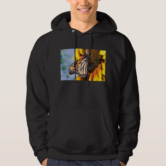 Sudadera girasol mariposa (Anverso)