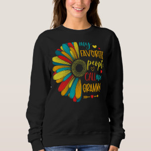 Sudadera Girasol, mi gente favorita, me llama madre gramíne