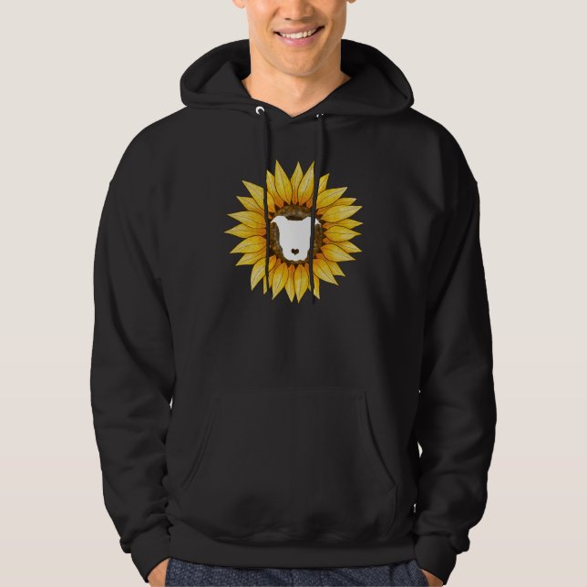 Sudadera Girasol Pitbull Para Perro Lover (Anverso)